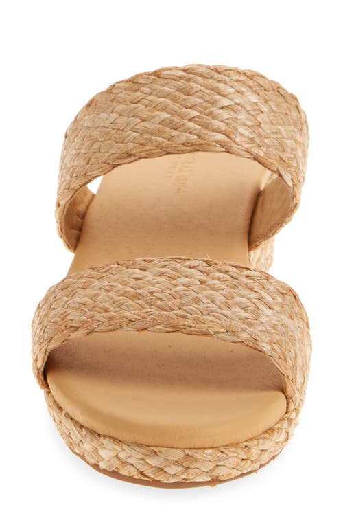 CHOCOLAT BLU CHOCOLAT BLU FARRA PLATFORM WEDGE SLIDE SANDAL