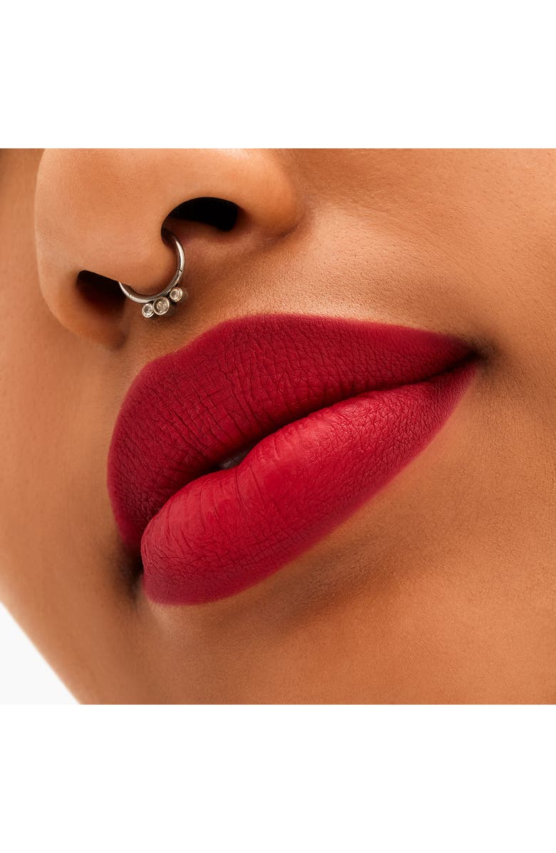 MAC Cosmetics Locked Kiss Matte 24 Hour Lipstick, Alternate, color, Ruby True