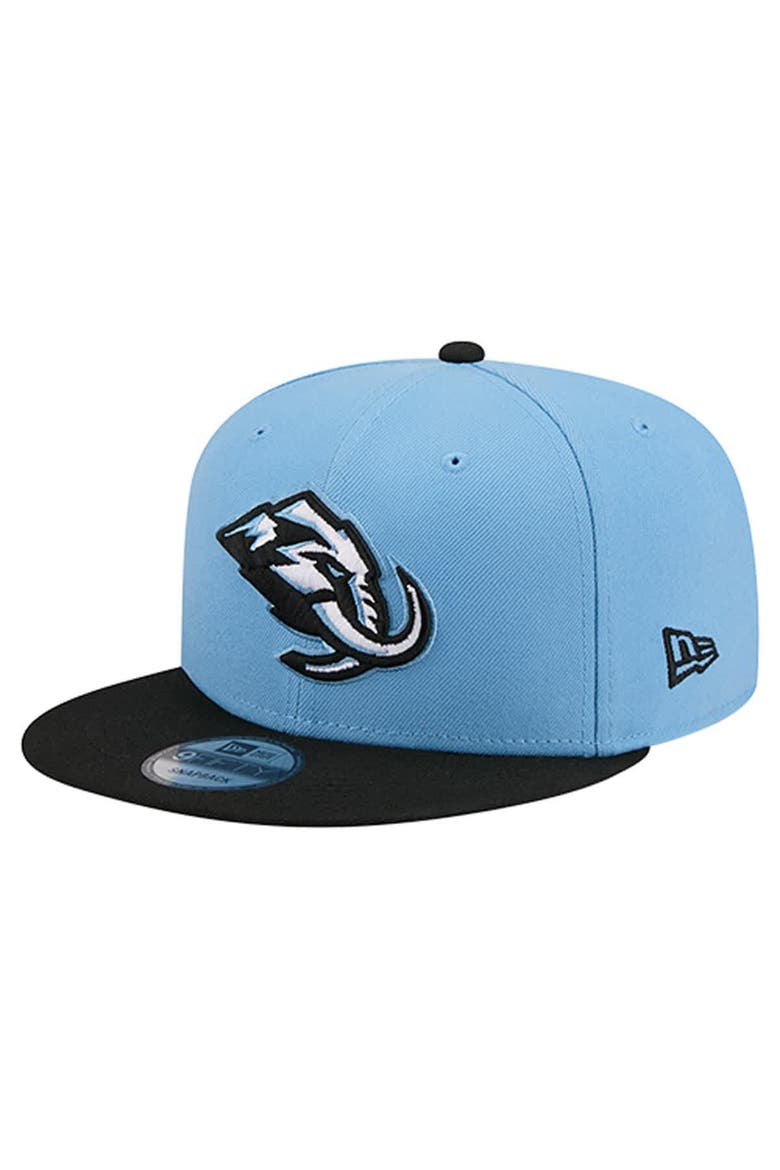 Men's New Era  Light Blue Utah Mammoth Two-Tone 9FIFTY Snapback Hat, Main, color, Light Blue