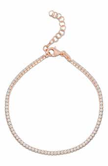 GLAZE JEWELRY Rose Gold Vermeil CZ Bracelet
