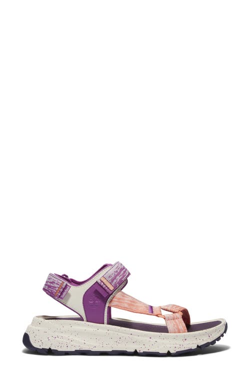 Timberland Motion Dune Sandal In Natural Webbing Light Pink