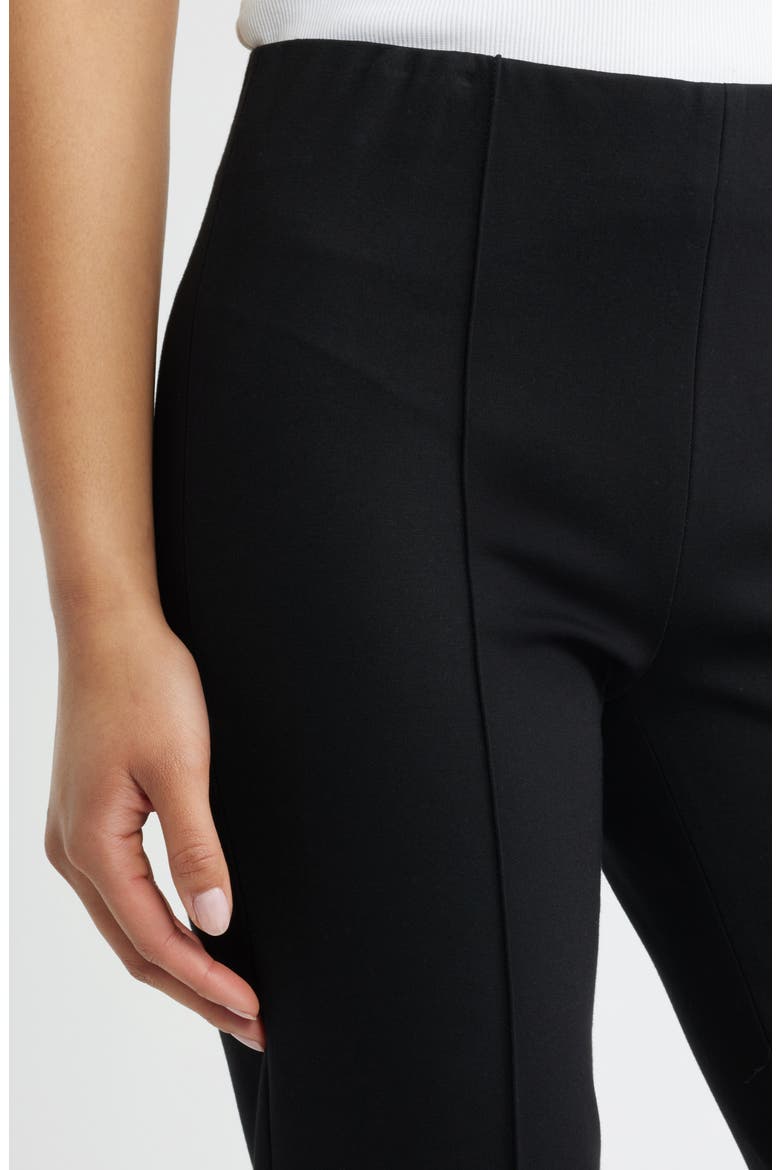 Irina Ankle Cigarette Pants, Alternate, color, BLACK
