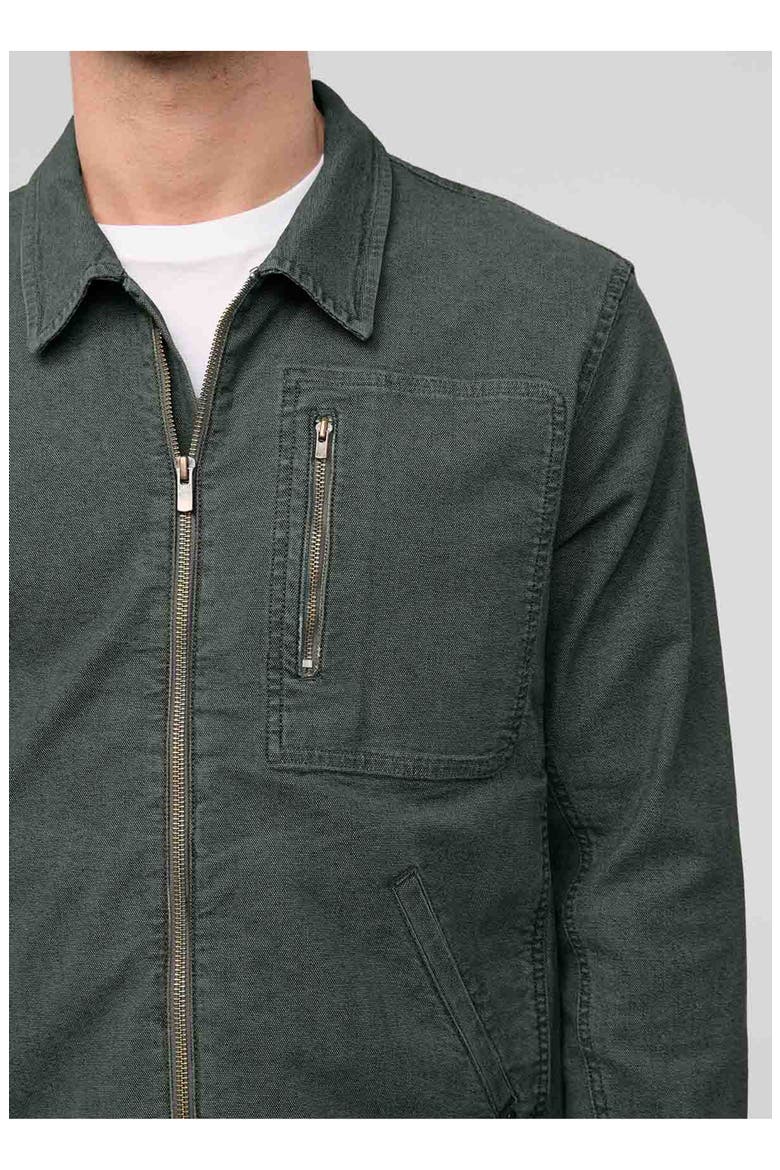Stretch Canvas Utility Jacket, Alternate, color, Black-Spruce