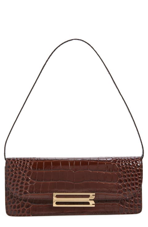 Dorian Leather East/West Clutch