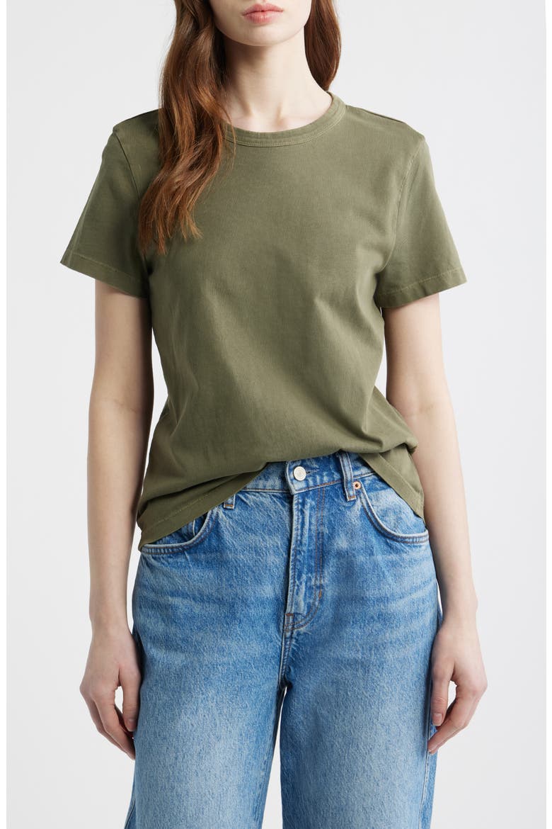 Perfect Crewneck T-Shirt, Main, color, FADED IVY