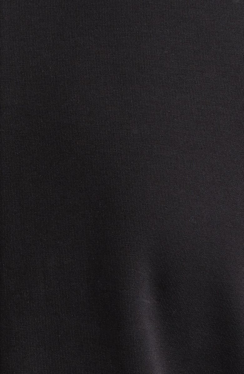 Moncler Mixed Media Fit & Flare Minidress, Alternate, color, 