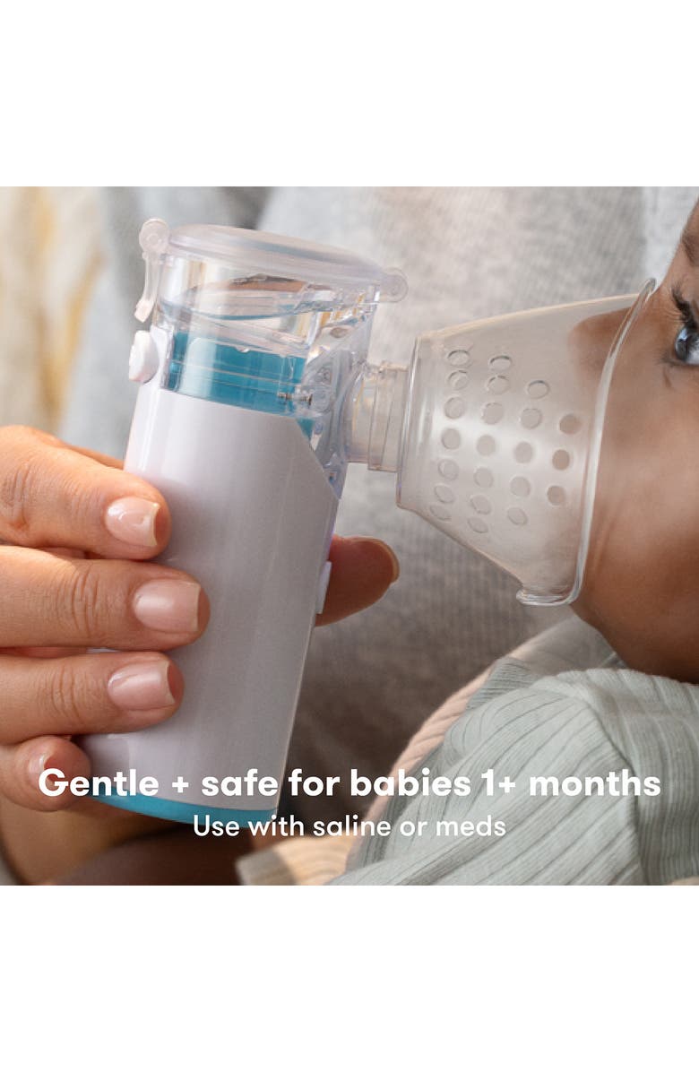 Fridababy Ultraquiet Portable Nebulizer, Alternate, color, White
