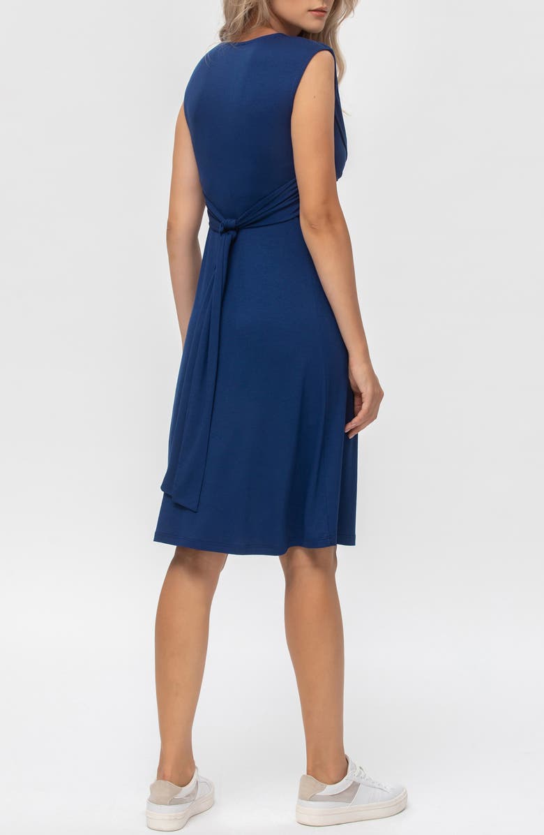 PIETRO BRUNELLI MATERNITY Sleeveless V-Neck Maternity Dress, Alternate, color, 