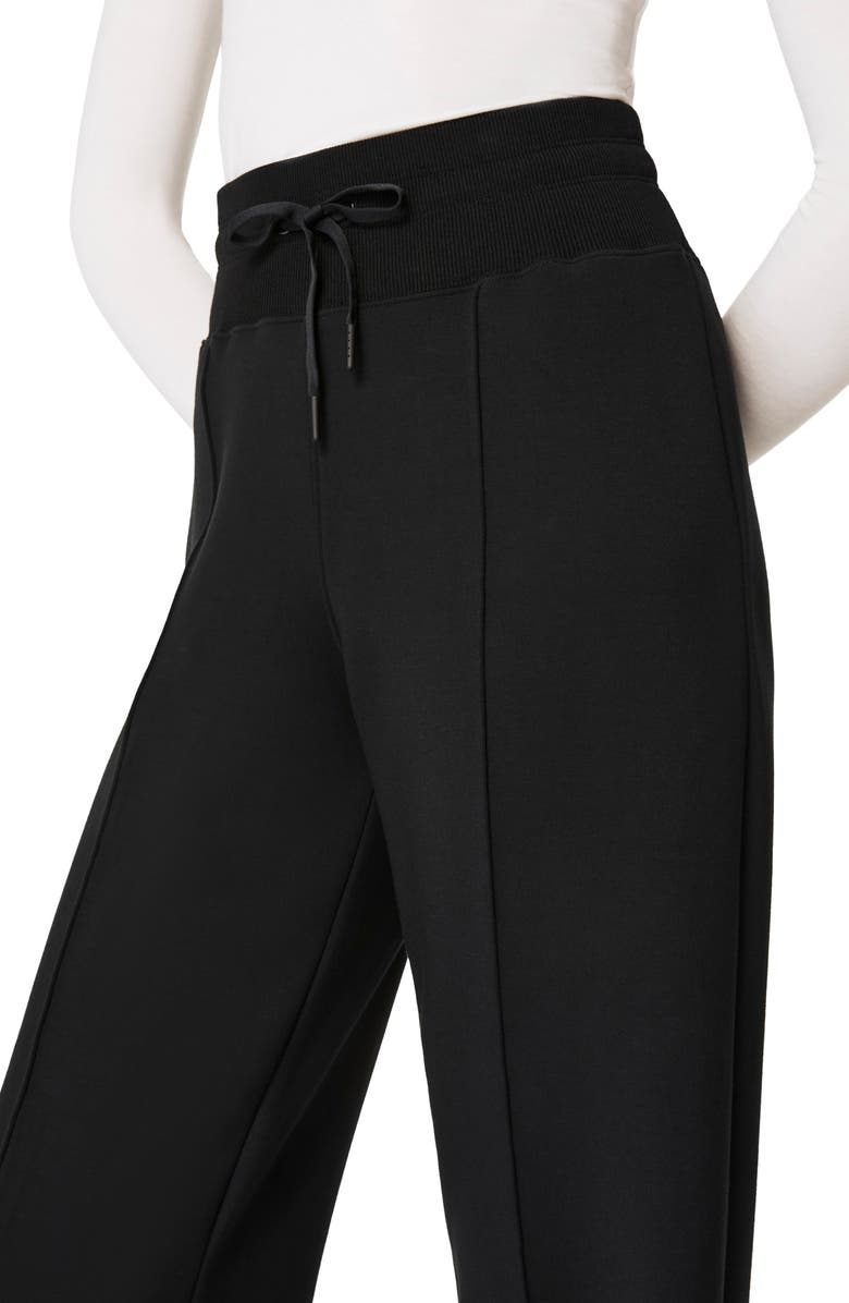 SPANX<sup>®</sup> AirEssentials Luxe Straight Leg Pants, Alternate, color, Very Black