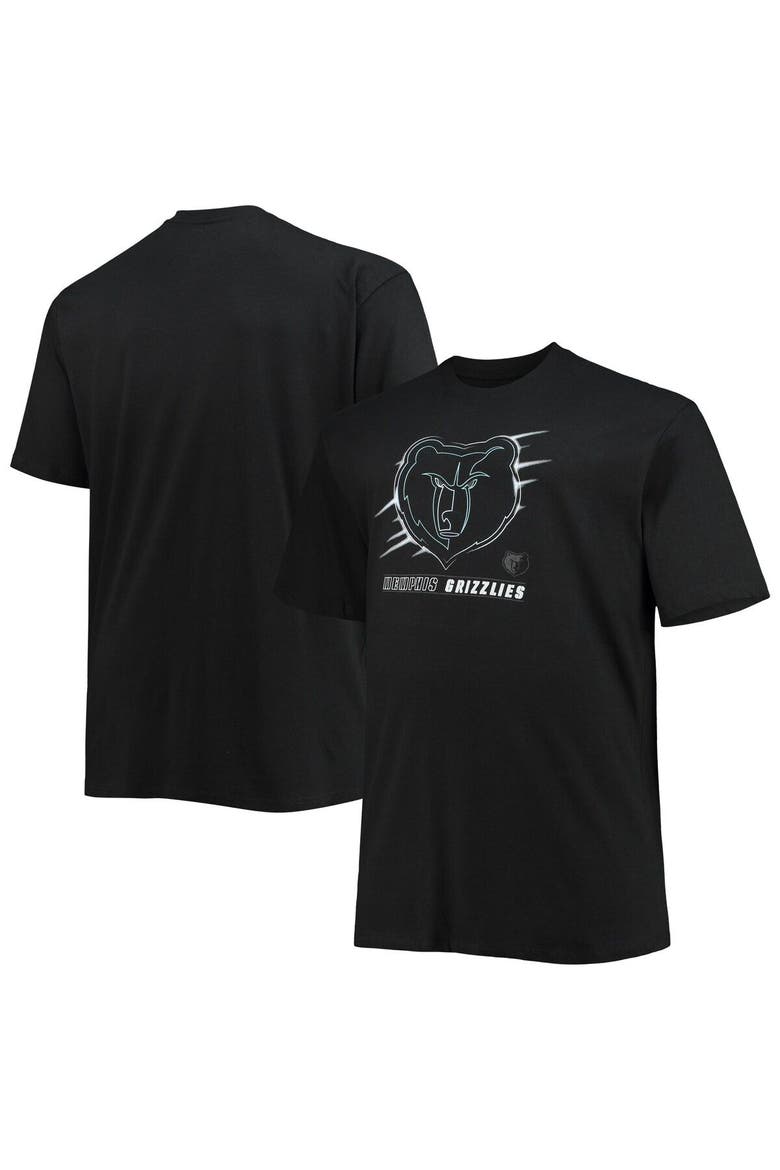 Men's Black Memphis Grizzlies Big & Tall Pop T-Shirt, Main, color, Black