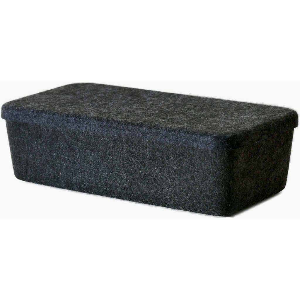 Sortjoy The Sculpted Bin In Carbon - Set Of 3