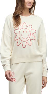 Barefoot Dreams® Smiley Sun Stars CozyChic Ultra Lite® Sweatshirt