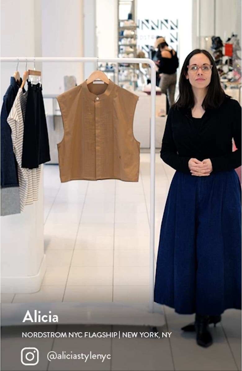 Tux Bib Pintuck Top, sales video thumbnail