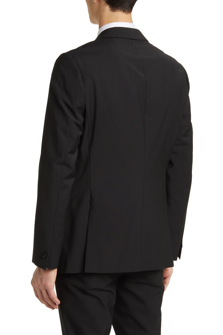 Poker Wool Blend Blazer, Alternate, color, BLACK