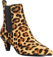 Dune London Obvious Genuine Calf Hair Pointed Toe Chelsea Boot