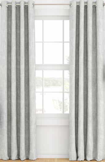 HOMESPUN Set of 2 Blackout Curtain Panels
