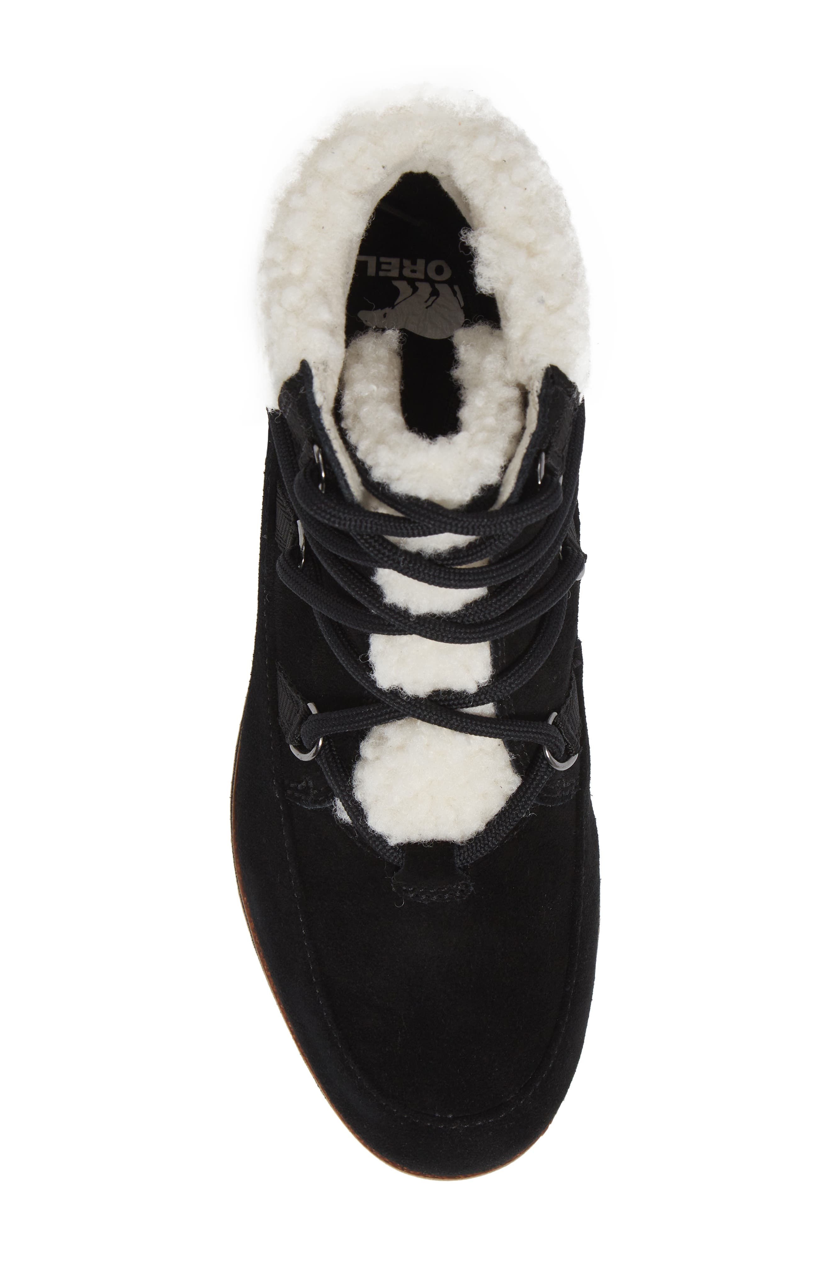 SOREL Harlow<sup>™</sup> Waterproof Faux Shearling Lined Chelsea Bootie, Alternate, color, 