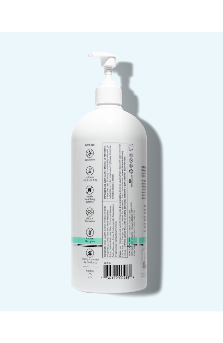 Supersmile Jumbo Extra White Pre-Rinse, Alternate, color, White