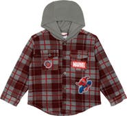 Marvel Spider-Verse Miles Morales Hooded Puffer Jacket
