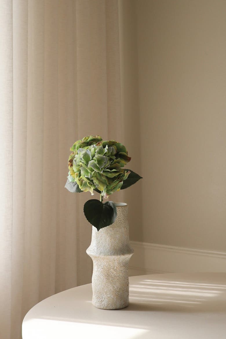 Olive Green Hydrangea Flower, Alternate, color, Light Green