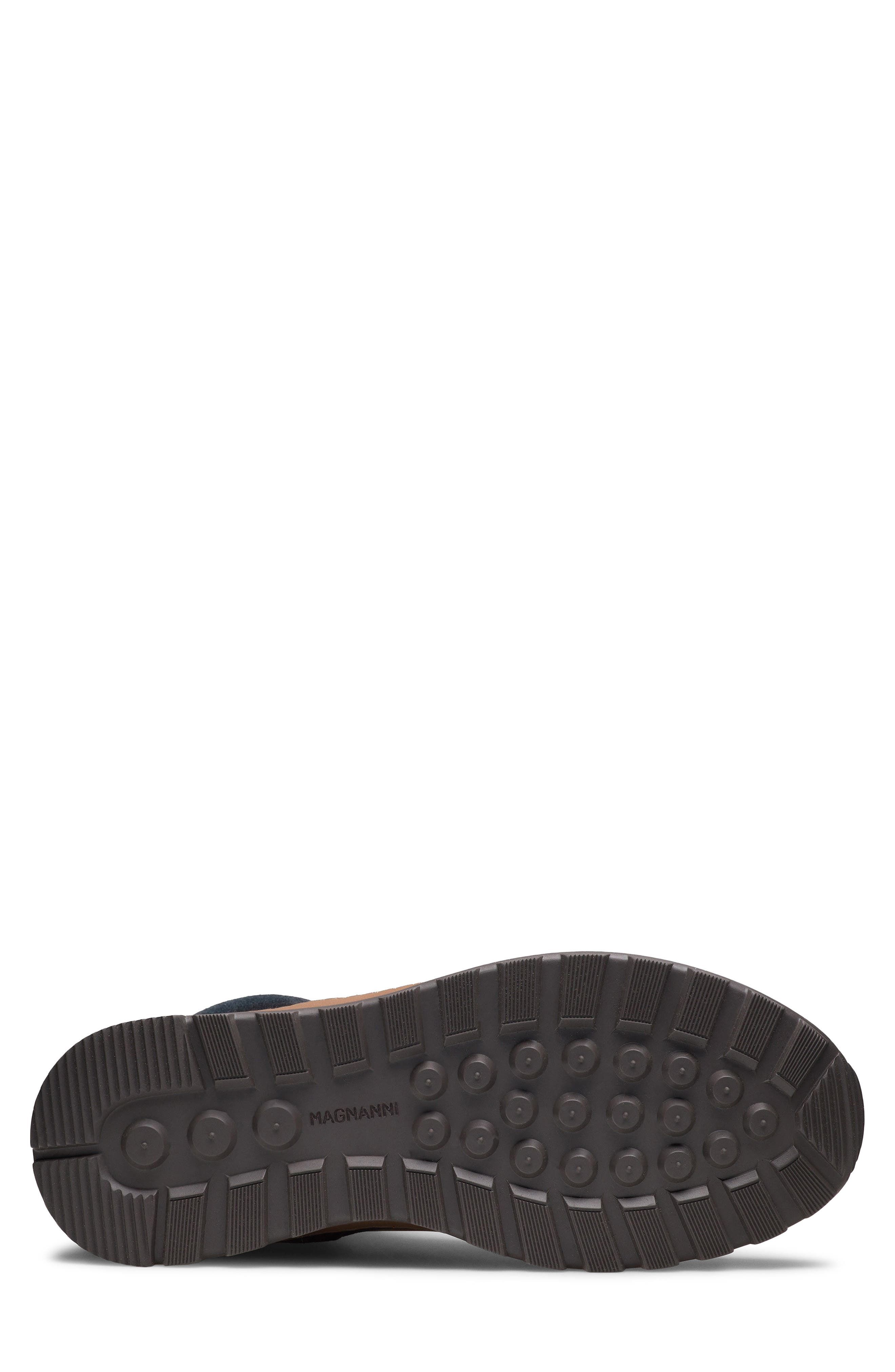 Magnanni Borazo Lug Sole Boot, Alternate, color, Indigo And Brown