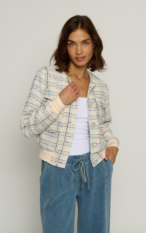 Central Park West Cargo Tweed Bomber