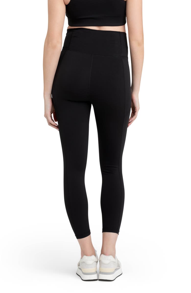Ripe Maternity Tempo Crop Legging, Alternate, color, Black