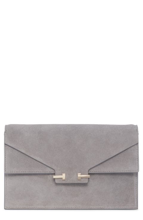 Mini Aube Suede Shoulder Bag