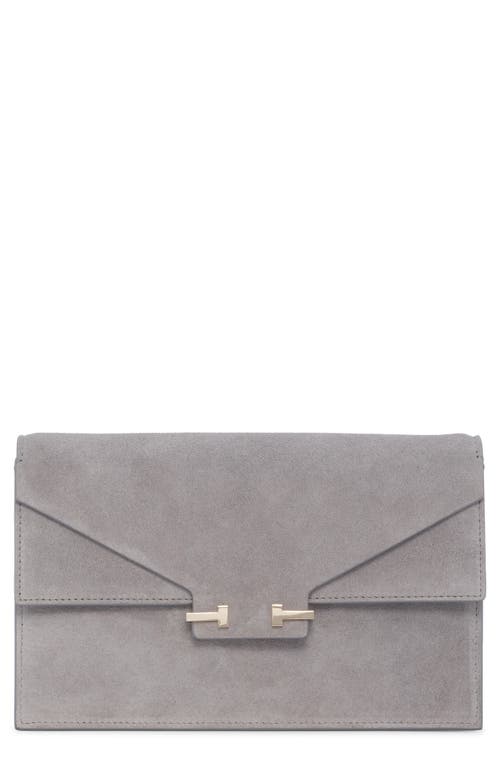 TOM FORD Mini Aube Suede Shoulder Bag in Cloudburst at Nordstrom