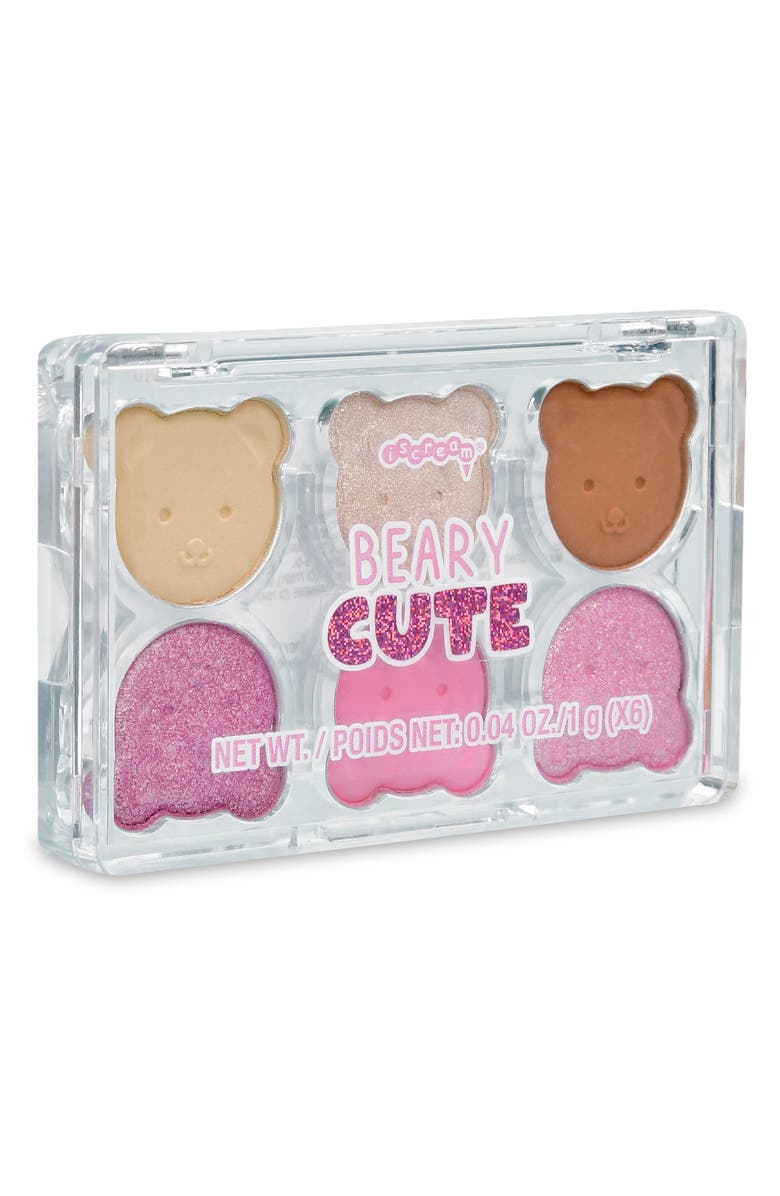 Iscream Kids' Beary Cute Eyeshadow Palette, Alternate, color, Pink Multi
