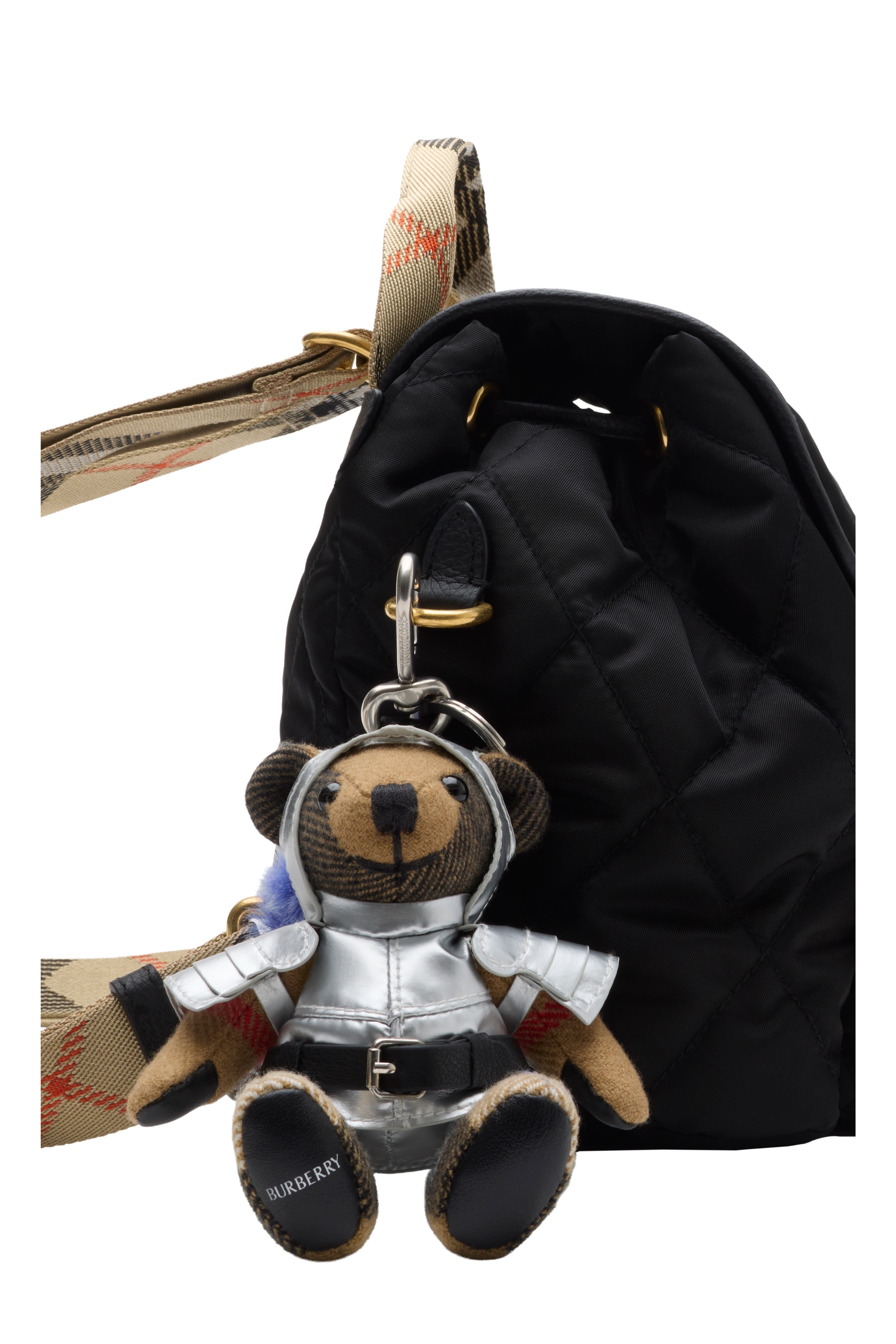 Mini Horseshoe Backpack, Alternate, color, Black