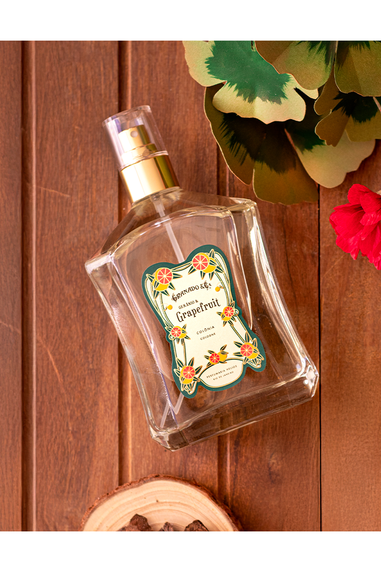 Gerânio & Grapefruit Eau de Cologne, Alternate, color, Clear