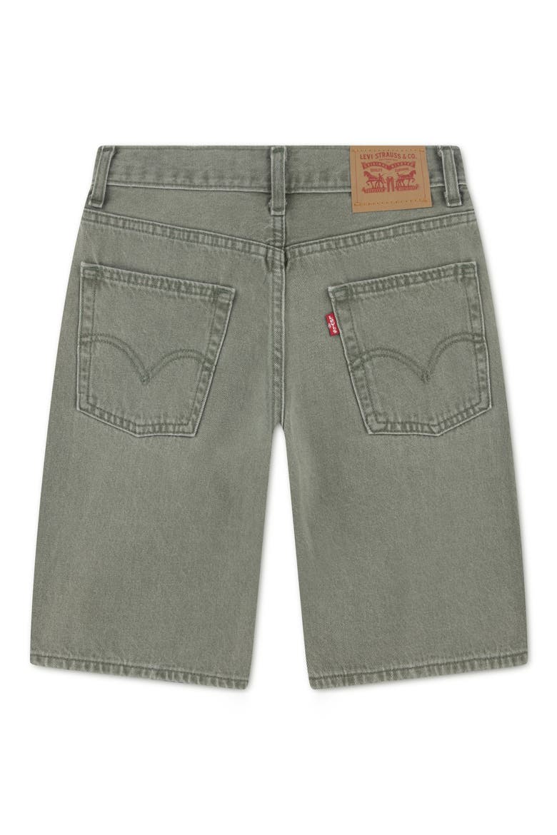 Kids' Denim Skate Shorts, Alternate, color, CACTI WASH
