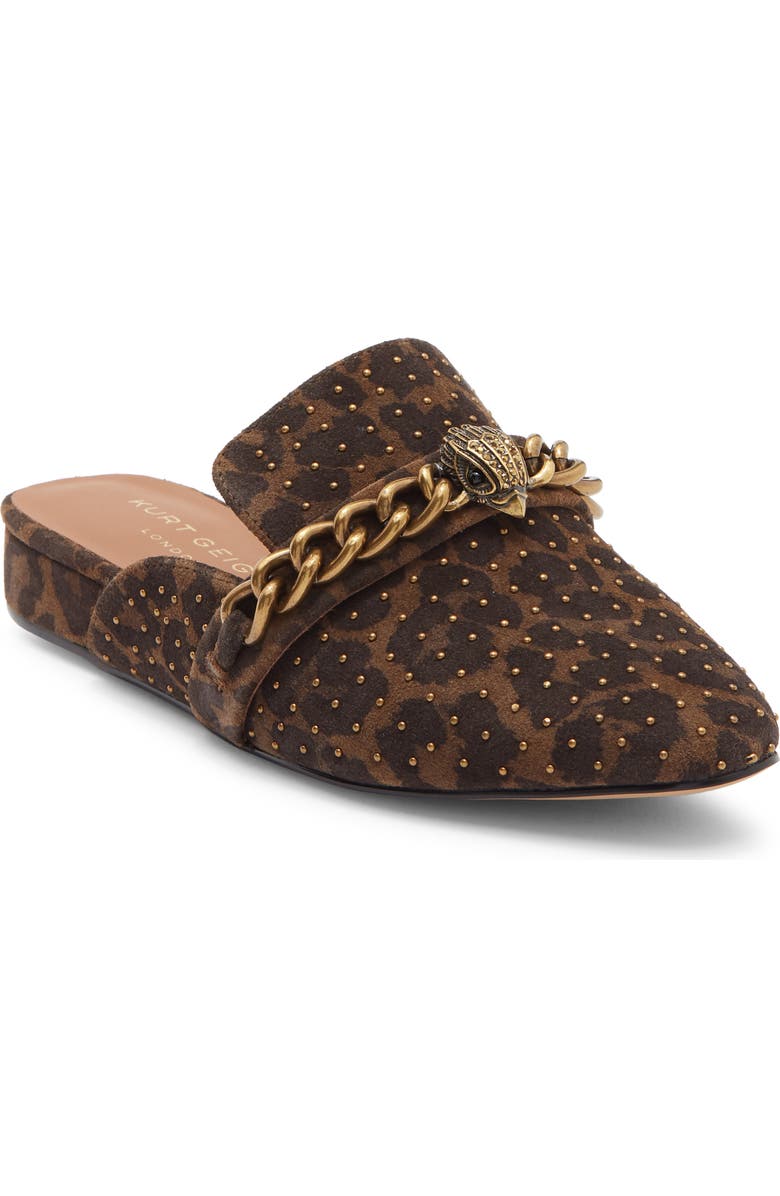 KG Kurt Geiger Chelsea Loafer Mule, Main, color, Dark Brown