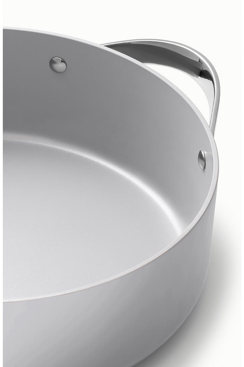 Nonstick Ceramic Rondeau Pan & Lid, Alternate, color, GRAY