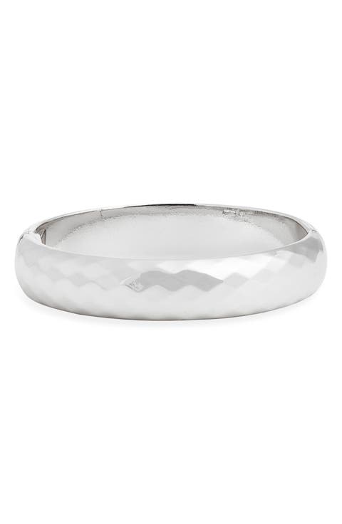Hammered Hinge Bangle