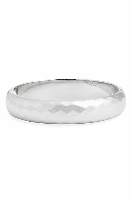 Hammered Hinge Bangle