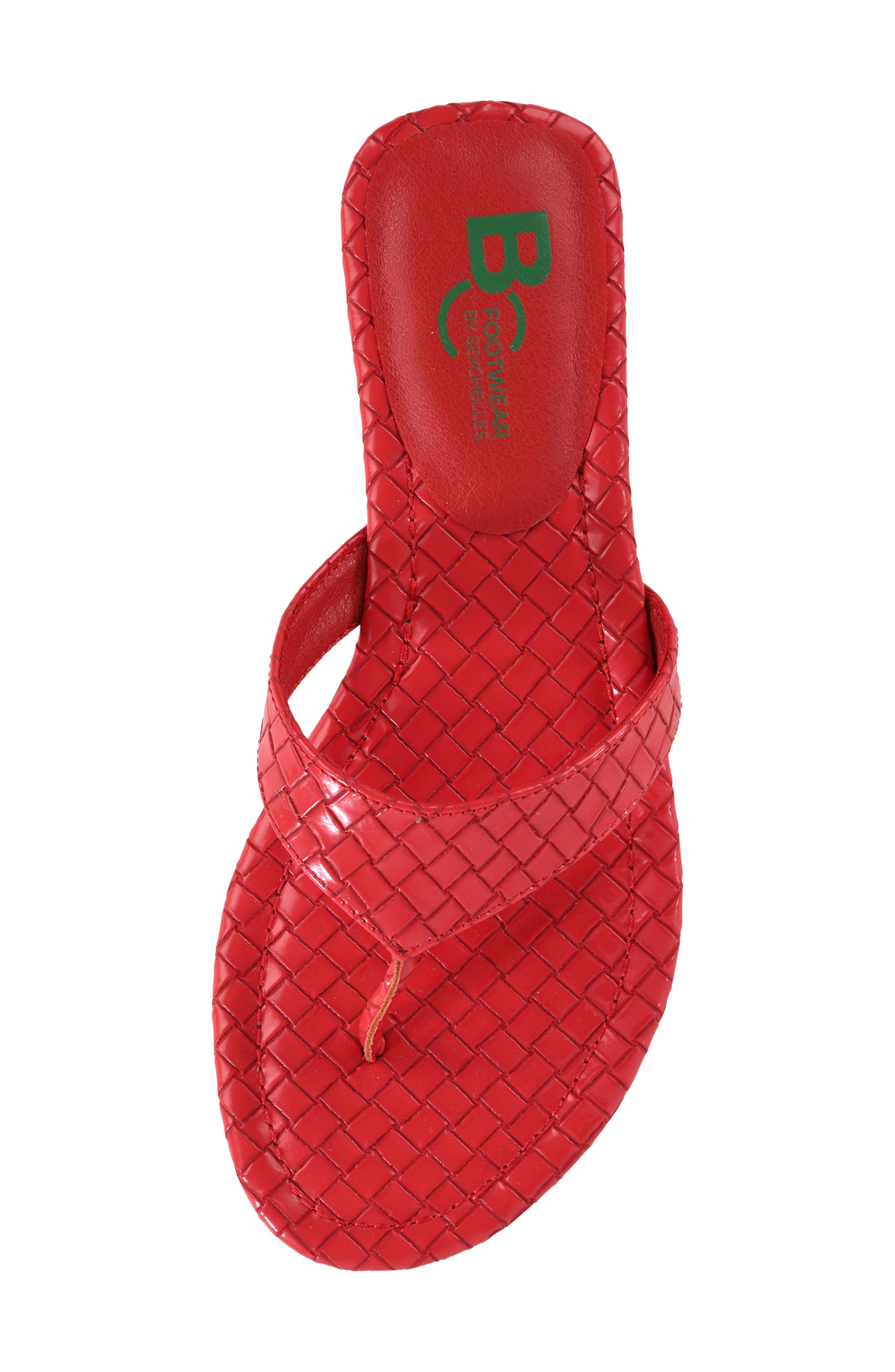 Fiera Flip Flop, Alternate, color, RED