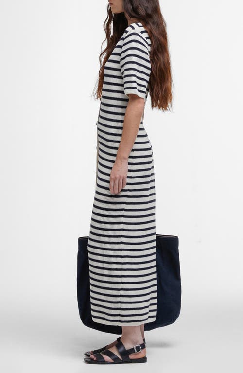 BARBOUR BARBOUR ISLA BRETON STRIPE COTTON MAXI DRESS 