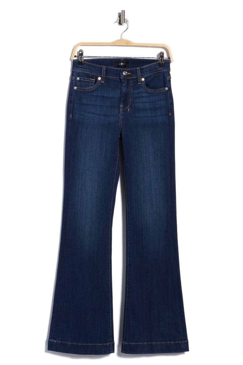 Dojo Tailorless Mid Rise Flare Jeans, Alternate, color, MILFORD