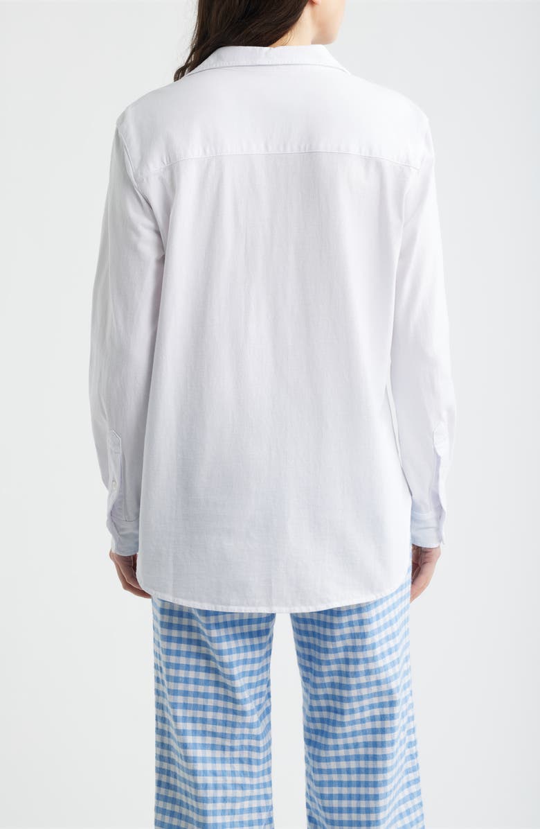 Frank & Eileen Waverly Cotton Shirt, Alternate, color, White