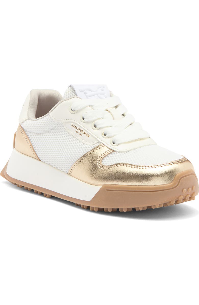 Sam Edelman Kids' Lenny Erika Sneaker, Main, color, Gold