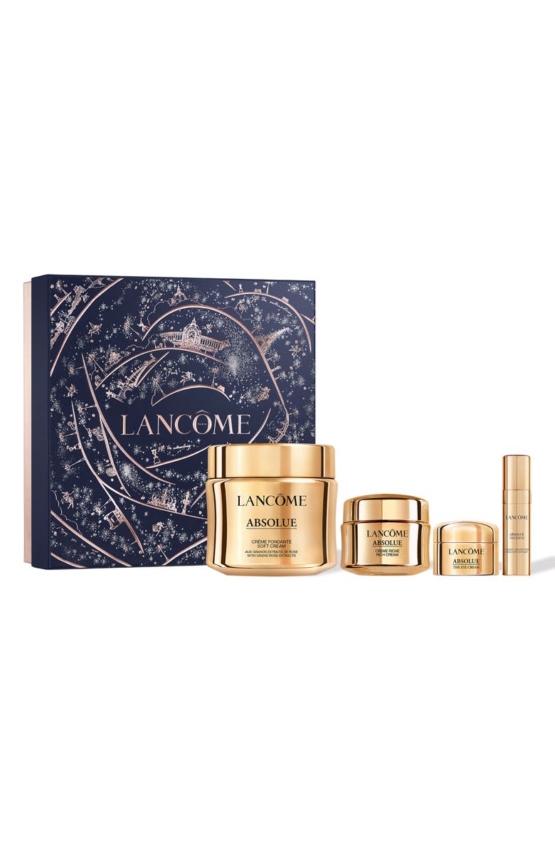 Lancôme Best Of Absolue 4-Piece Holiday Skincare Gift Set (Limited Edition) $445 Value, Main, color, 