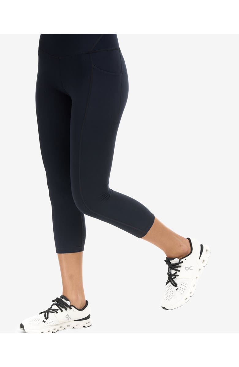 BloqUV Women's Compression Capri Leggings, Alternate, color, Black