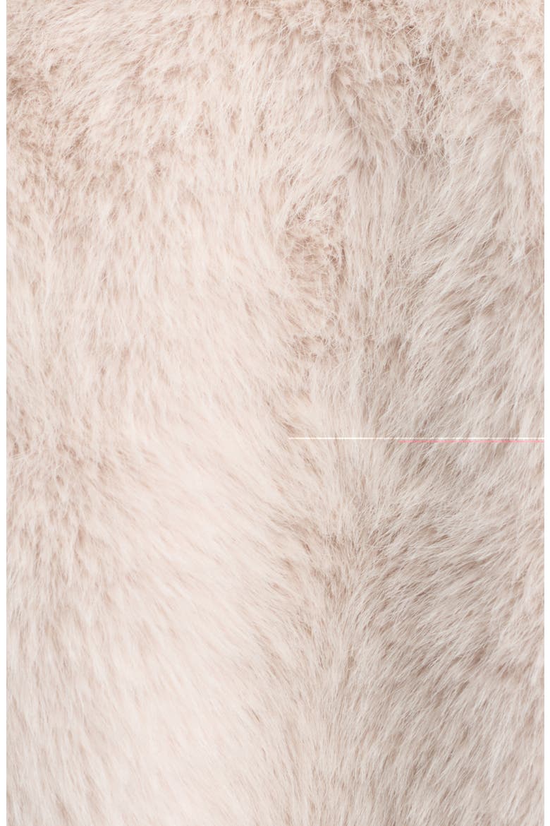 Faux Fur Shrug, Alternate, color, IVORY SHELL