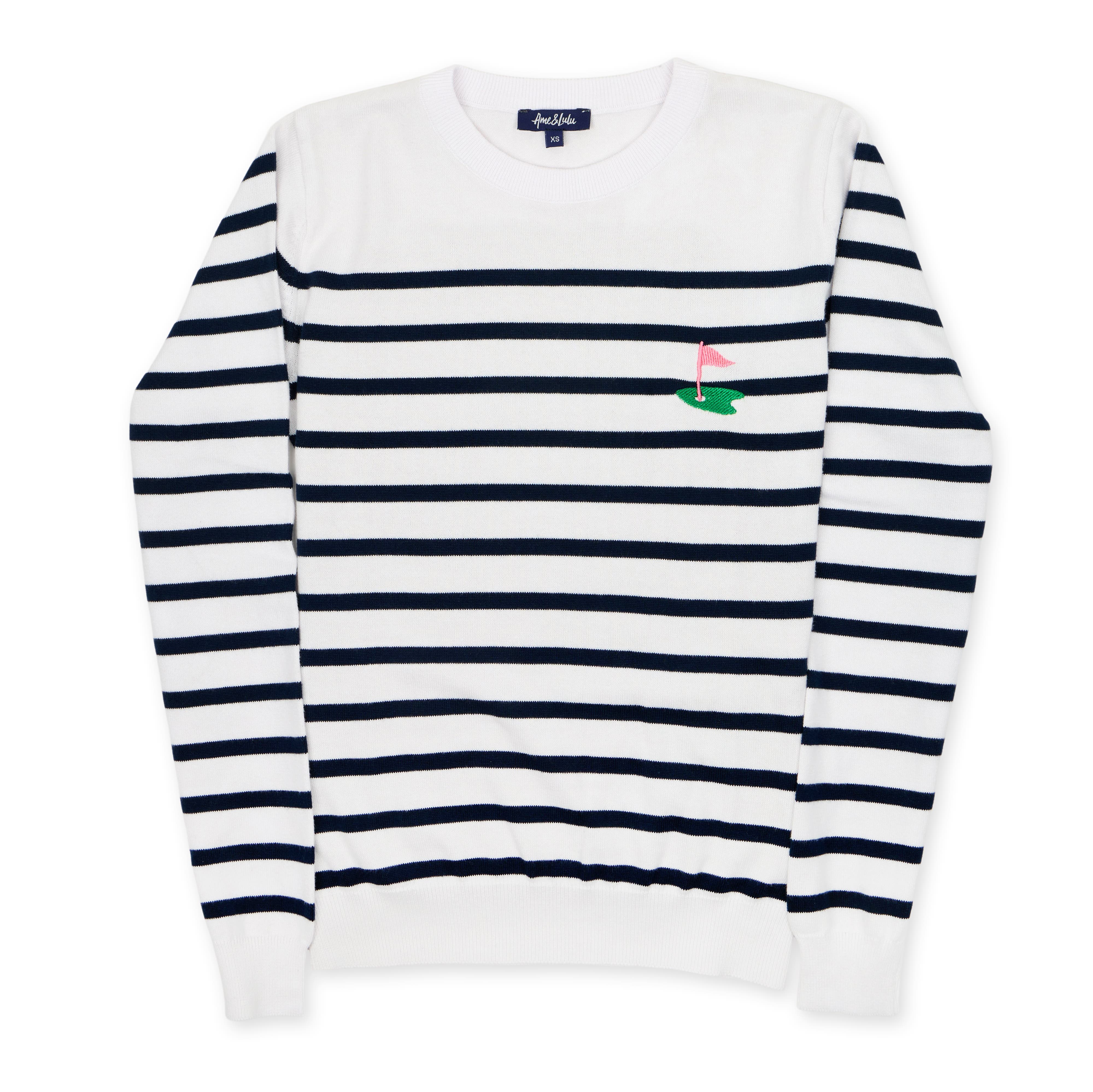 Navy Fairway Stripes
