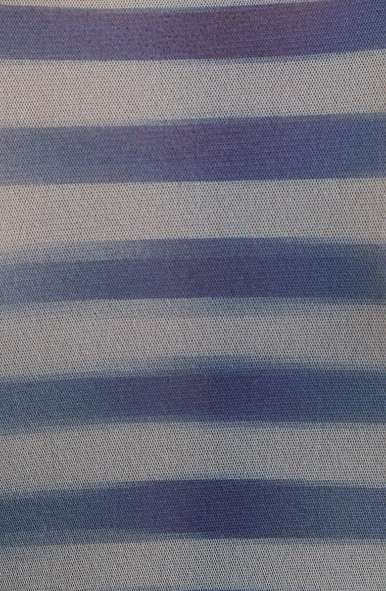 Jean Paul Gaultier Le Mâle Print Tulle Top, Alternate, color,