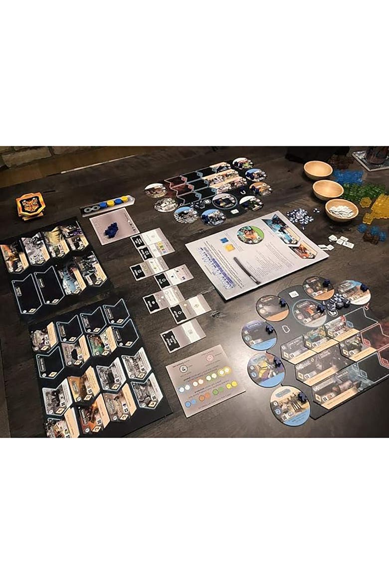 New Frontiers The Race For The Galaxy Board Game, Alternate, color, Multicolored