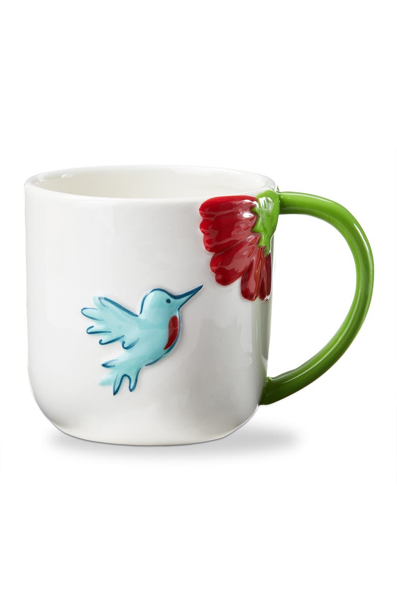 tag Hummingbird Earthenware Mug Multi 18 oz 4.04 x 4.04 x 4.01 in, Main, color, Multicolored