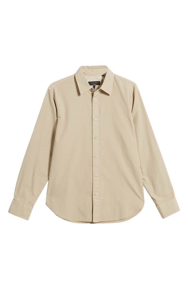 rag & bone Finch Ripstop Button-Up Shirt, Main, color,